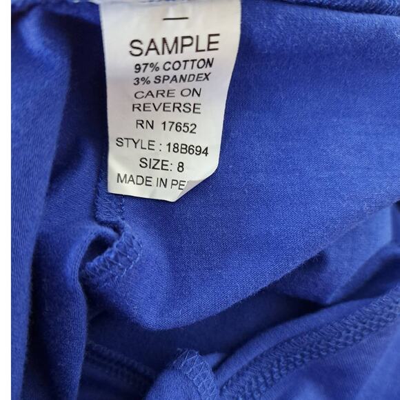 Studio 342 by Florence Eiseman Blue Leggings Size 8 - Picture 7 of 7